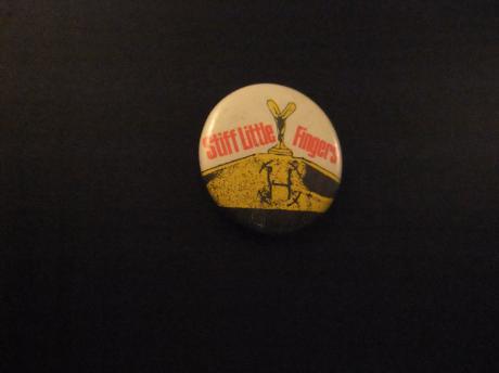 Stiff Little Fingers Noord-Ierse punkband ( rode letters)